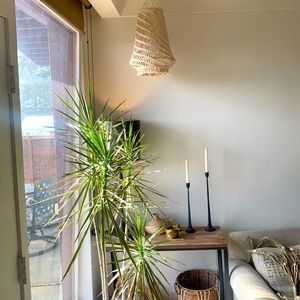 Handmade hanging macrame pendant.  NEW, just made